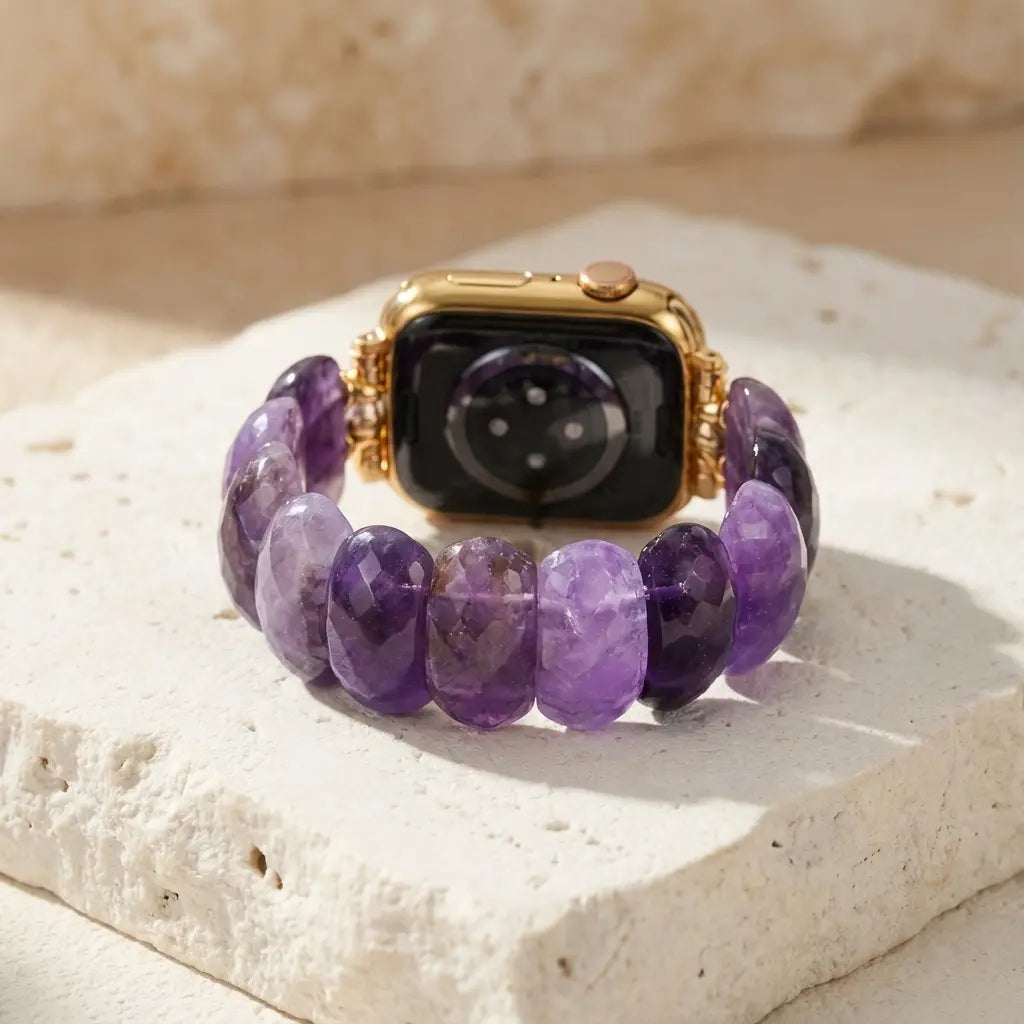 Amethyst Clarity Apple Watch Band
