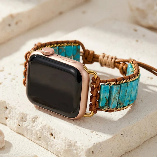 Calming Turquoise Apple Watch Band
