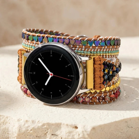 Imperial Hematite Samsung Watch Strap